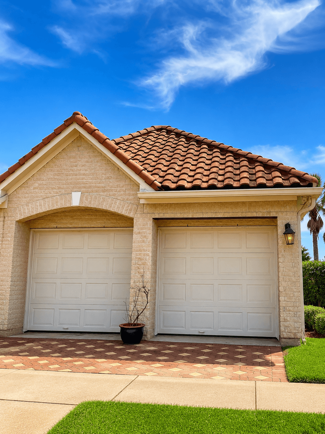 Driveway and flatwork pressure washing result in Houston TX